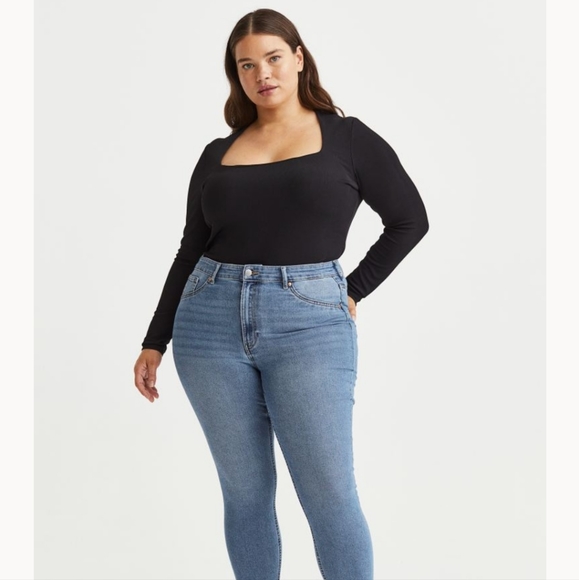 H&M Curvy Jeggings Ultra High Waist. US 20 - Picture 2 of 9